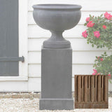 Campania Wburg Plantation Urn w/ Classic Tall Pedestal - PPD-454