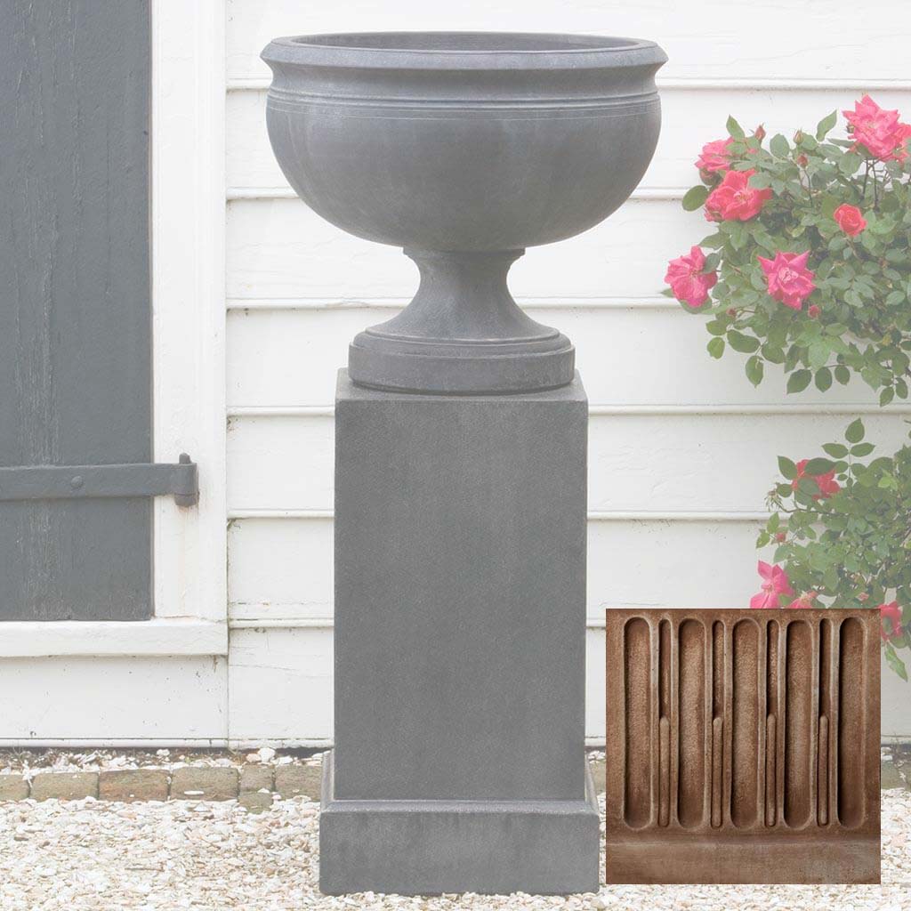 Campania Wburg Plantation Urn w/ Classic Tall Pedestal - PPD-454