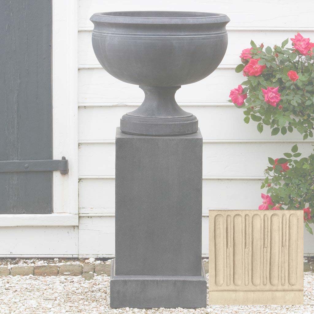 Campania Wburg Plantation Urn w/ Classic Tall Pedestal - PPD-454