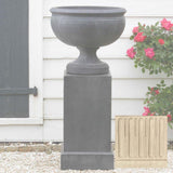 Campania Wburg Plantation Urn w/ Classic Tall Pedestal - PPD-454