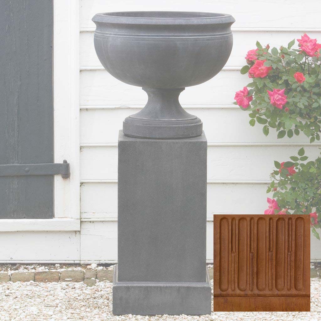 Campania Wburg Plantation Urn w/ Classic Tall Pedestal - PPD-454
