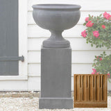 Campania Wburg Plantation Urn w/ Classic Tall Pedestal - PPD-454