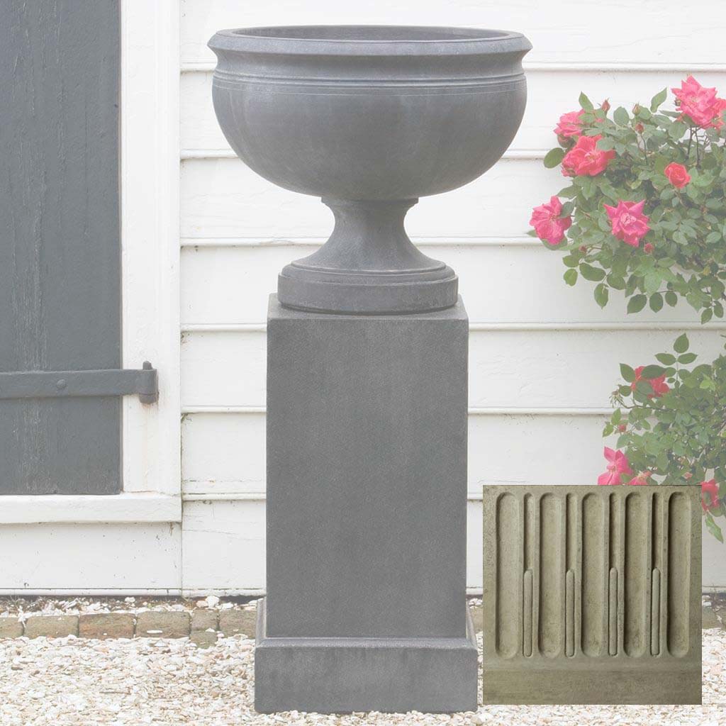 Campania Wburg Plantation Urn w/ Classic Tall Pedestal - PPD-454