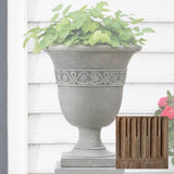Campania Williamsburg Strapwork Leaf Urn - P-457