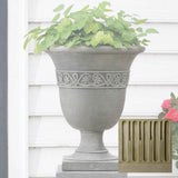 Campania Williamsburg Strapwork Leaf Urn - P-457