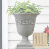 Campania Williamsburg Strapwork Leaf Urn - P-457
