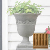 Campania Williamsburg Strapwork Leaf Urn - P-457