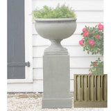 Campania Wburg Tayloe House Urn w/ Classic Tall Pedestal - PPD-459
