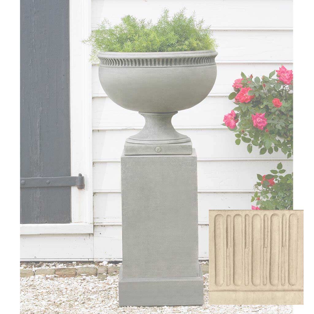 Campania Wburg Tayloe House Urn w/ Classic Tall Pedestal - PPD-459