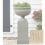 Campania Wburg Tayloe House Urn w/ Classic Tall Pedestal - PPD-459