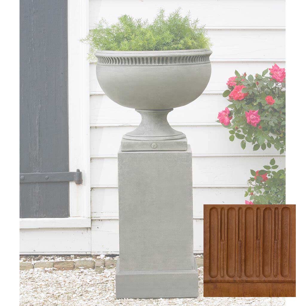 Campania Wburg Tayloe House Urn w/ Classic Tall Pedestal - PPD-459