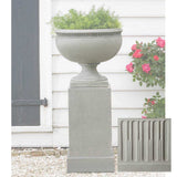 Campania Wburg Tayloe House Urn w/ Classic Tall Pedestal - PPD-459