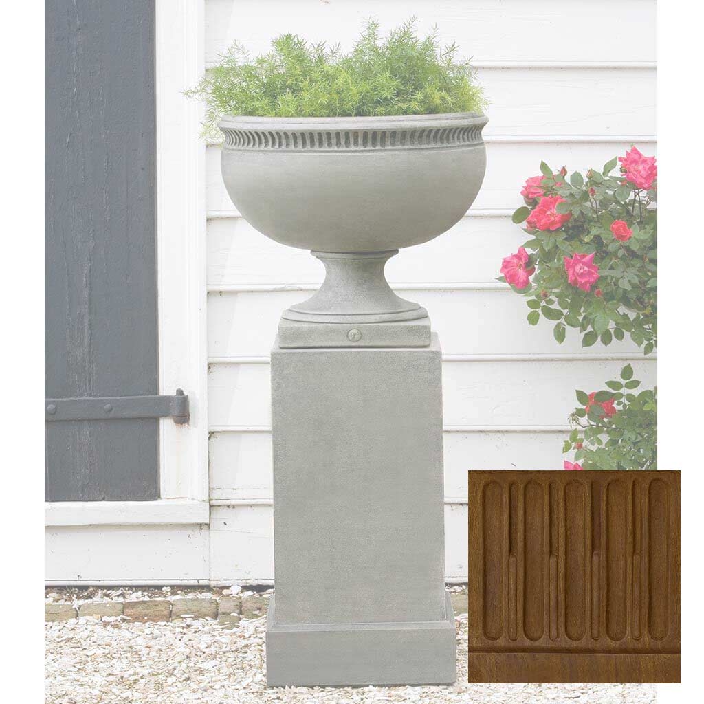 Campania Wburg Tayloe House Urn w/ Classic Tall Pedestal - PPD-459