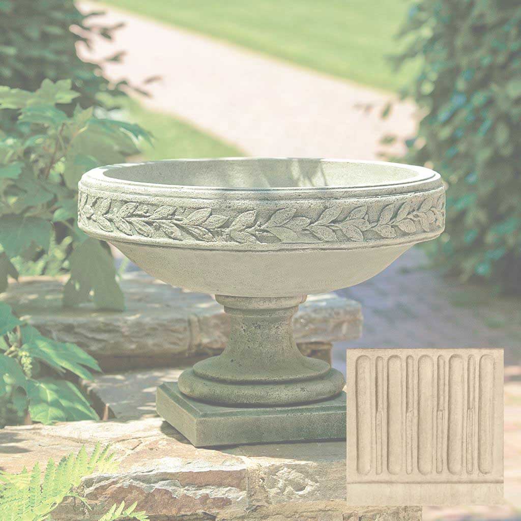 Campania Longwood Laurel Banded Urn Planter - P-466