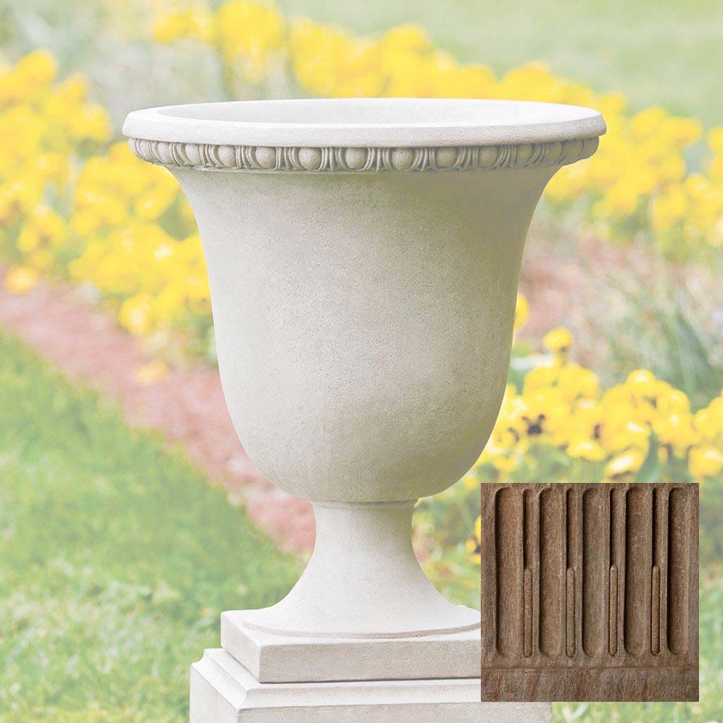 Campania Williamsburg Egg and Dart Urn Planter - P-467