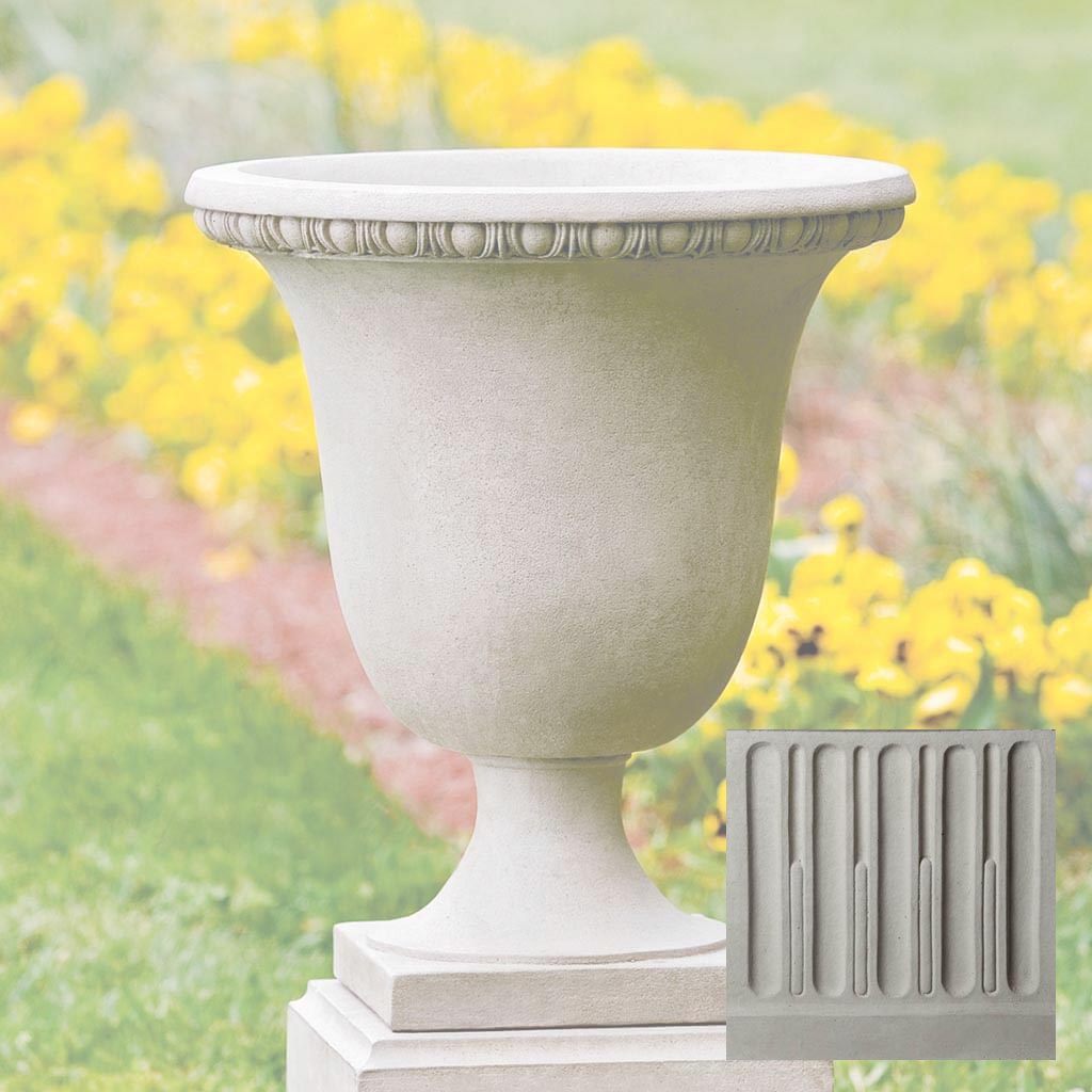 Campania Williamsburg Egg and Dart Urn Planter - P-467