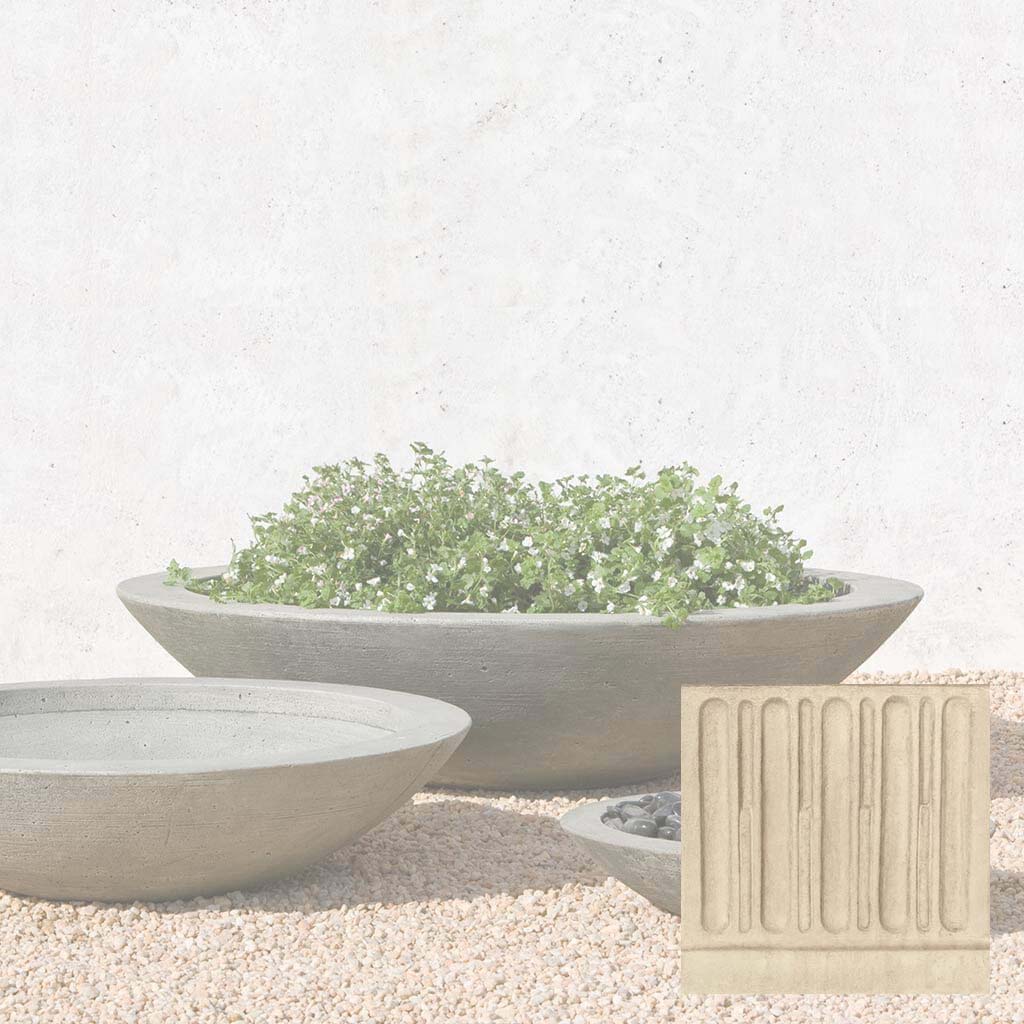 Campania Low Zen Bowl Planter - P-502