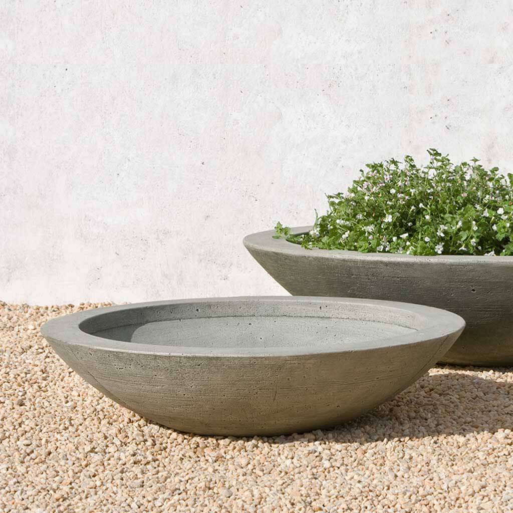 Campania Low Zen Bowl Planter - P-502