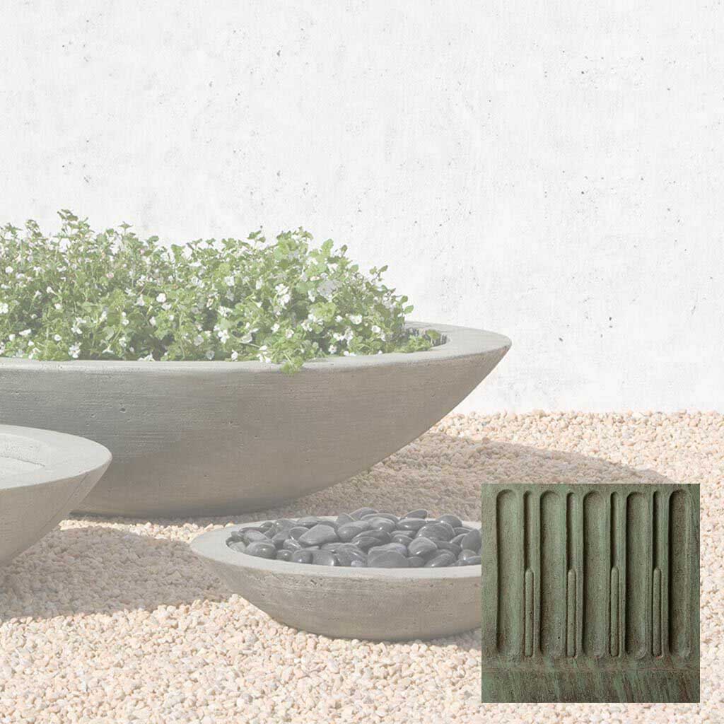 Campania Low Zen Bowl Planter - P-502