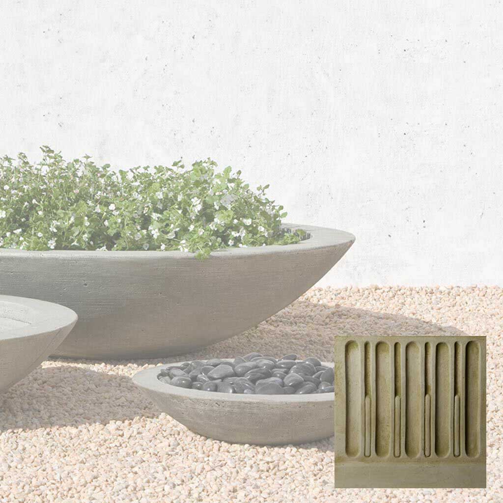 Campania Low Zen Bowl Planter - P-502