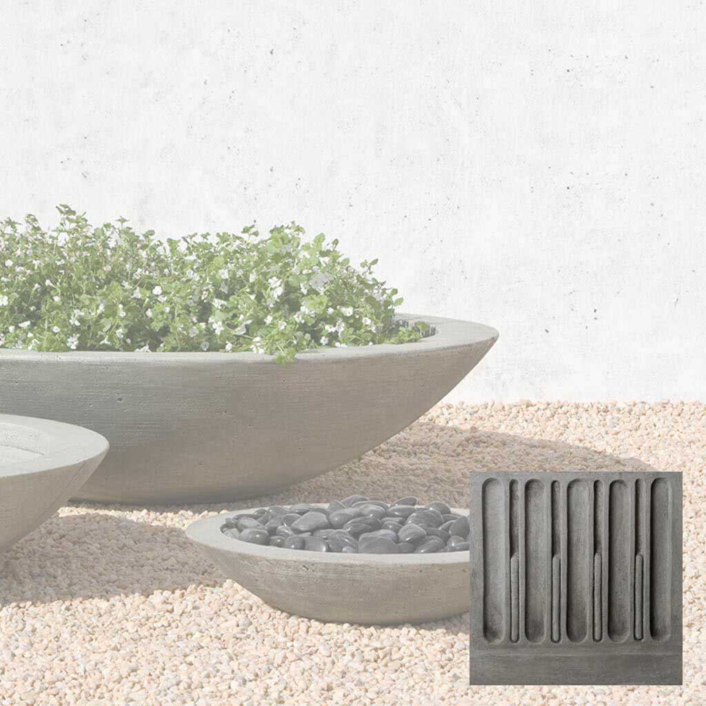 Campania Low Zen Bowl Planter - P-502