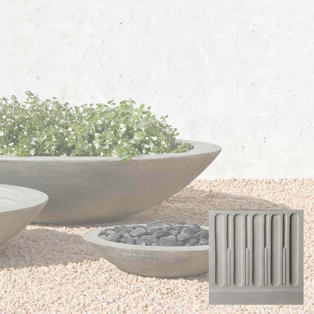 Campania Low Zen Bowl Planter - P-502