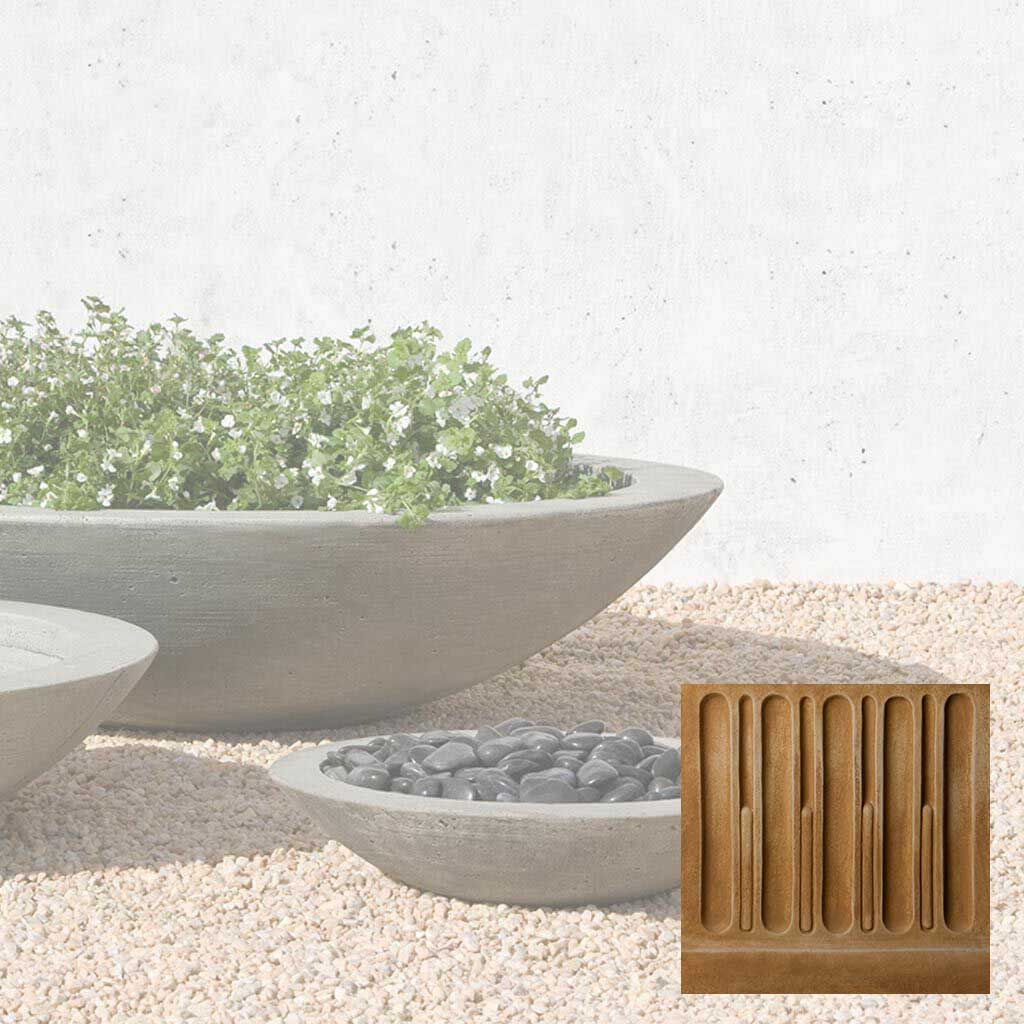 Campania Low Zen Bowl Planter - P-502