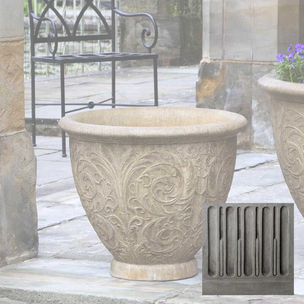 Campania Arabesque Planter - P-516