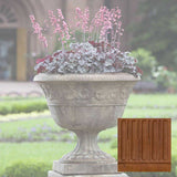 Campania Smithsonian Foliated Scroll Urn - P-523
