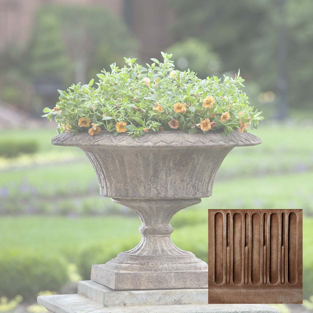 Campania Smithsonian Fluted Valentine Urn - P-527
