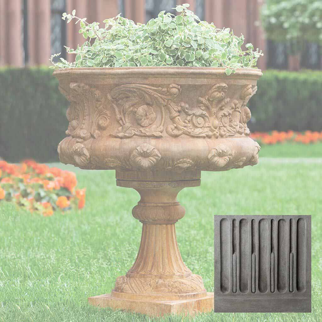 Campania Smithsonian Morning Glory Urn - P-0529