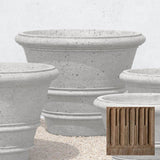 Campania Textured Rolled Rim - P-543