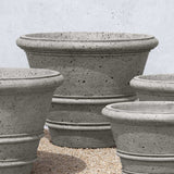 Campania Textured Rolled Rim - P-543