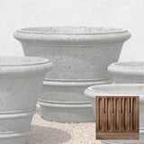Campania Textured Rolled Rim - P-543