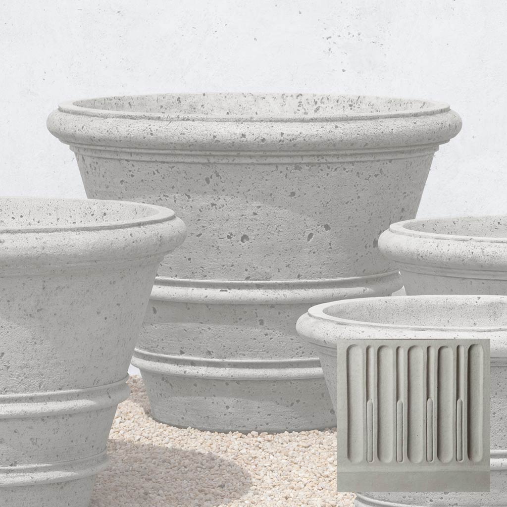 Campania Textured Rolled Rim - P-543