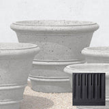 Campania Textured Rolled Rim - P-543