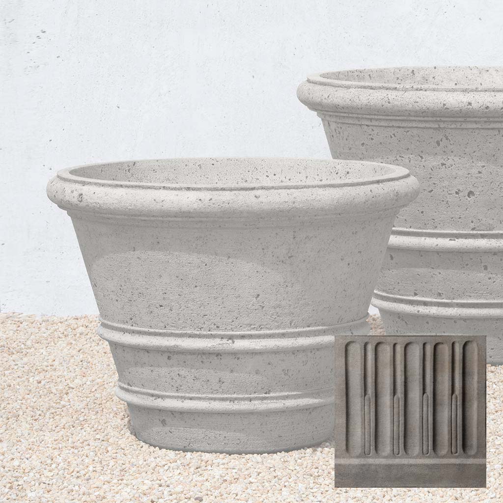 Campania Textured Rolled Rim - P-543