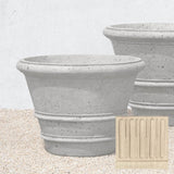 Campania Textured Rolled Rim - P-543
