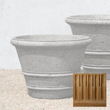Campania Textured Rolled Rim - P-543