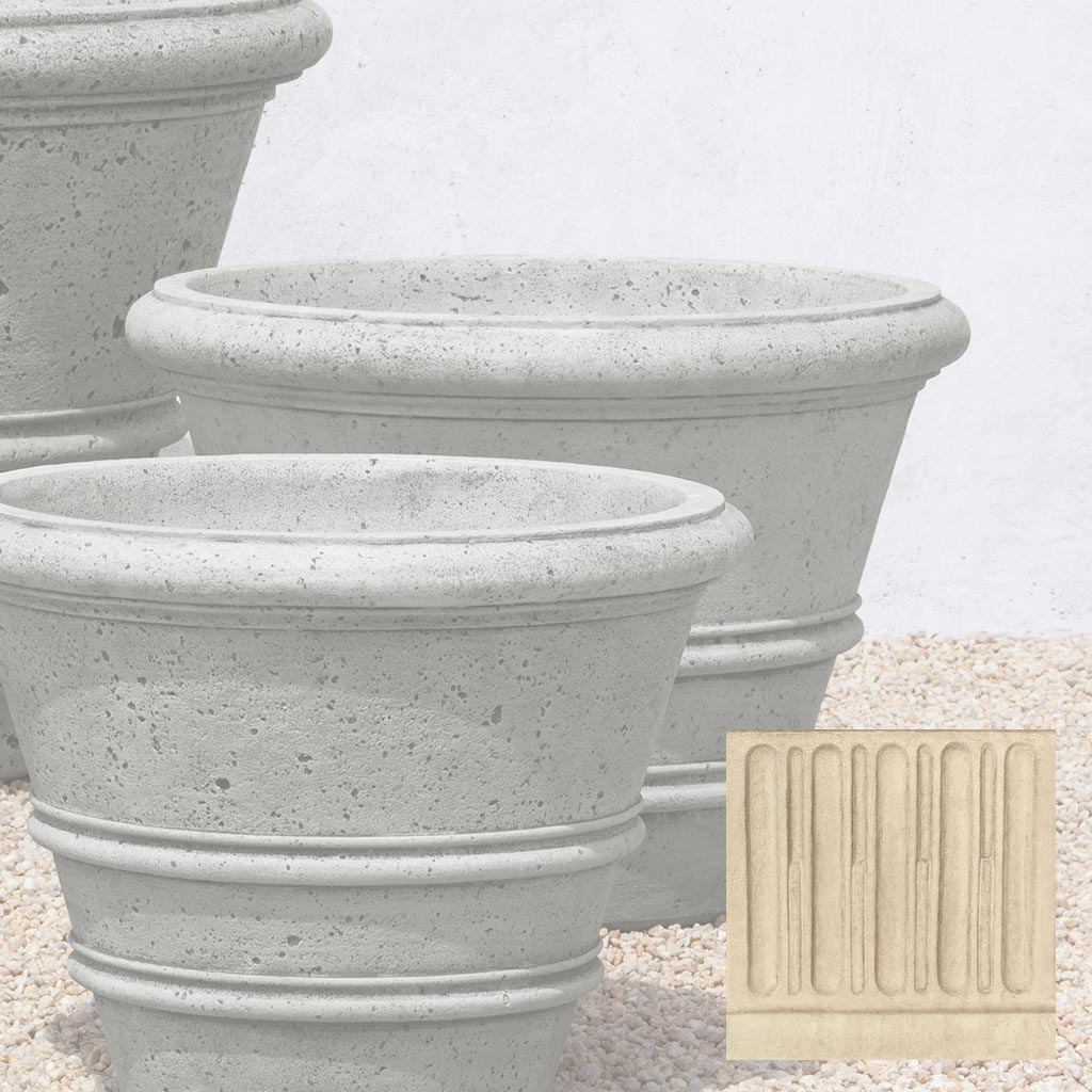Campania Textured Rolled Rim - P-543
