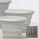 Campania Textured Rolled Rim - P-543