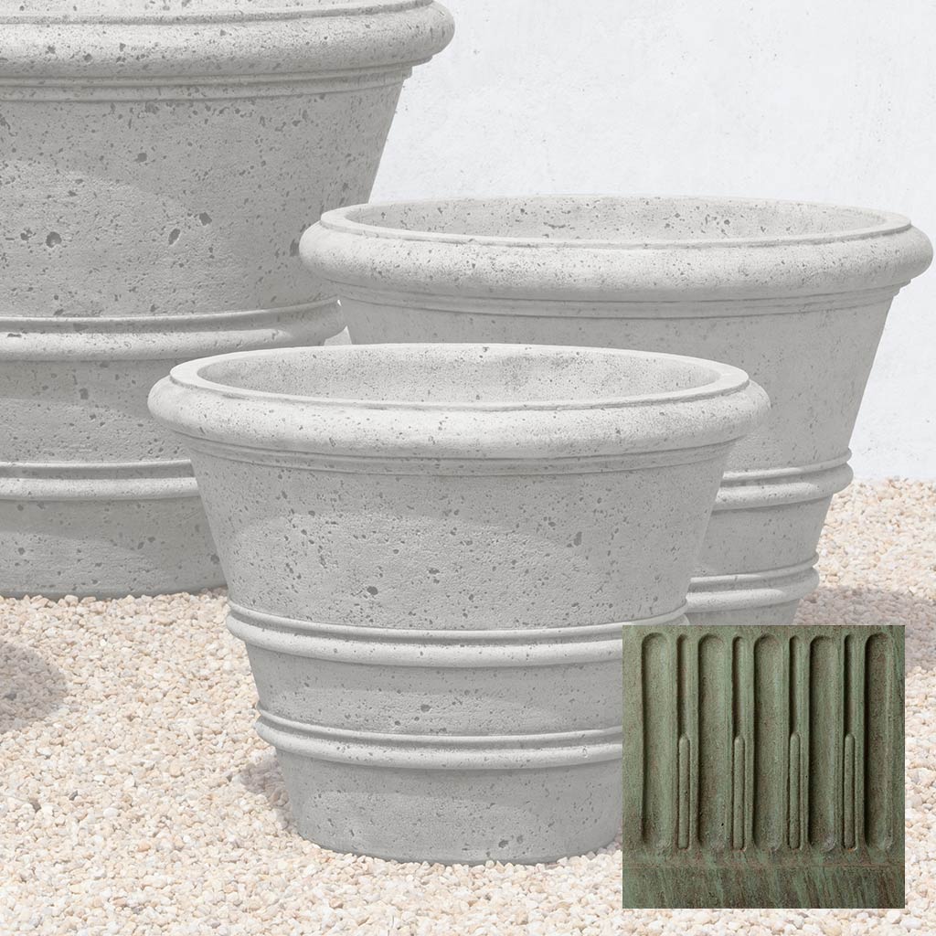 Campania Textured Rolled Rim - P-543