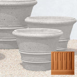 Campania Textured Rolled Rim - P-543
