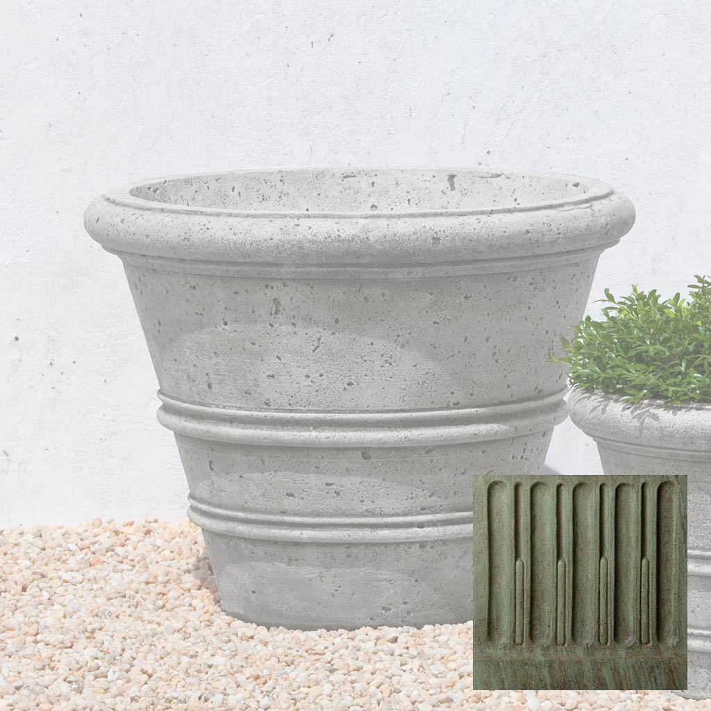 Campania Textured Rolled Rim - P-543