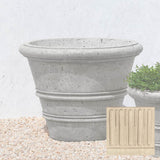 Campania Textured Rolled Rim - P-543