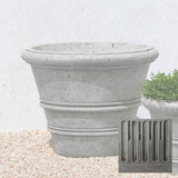 Campania Textured Rolled Rim - P-543