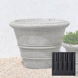 Campania Textured Rolled Rim - P-543