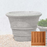 Campania Textured Rolled Rim - P-543