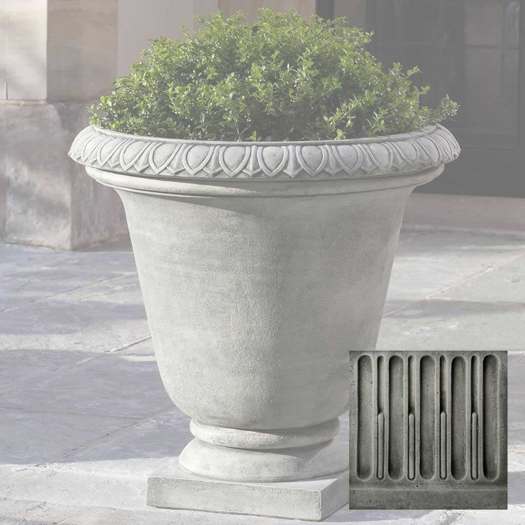 Campania Millbridge Urn with Pedestal - PPD-552