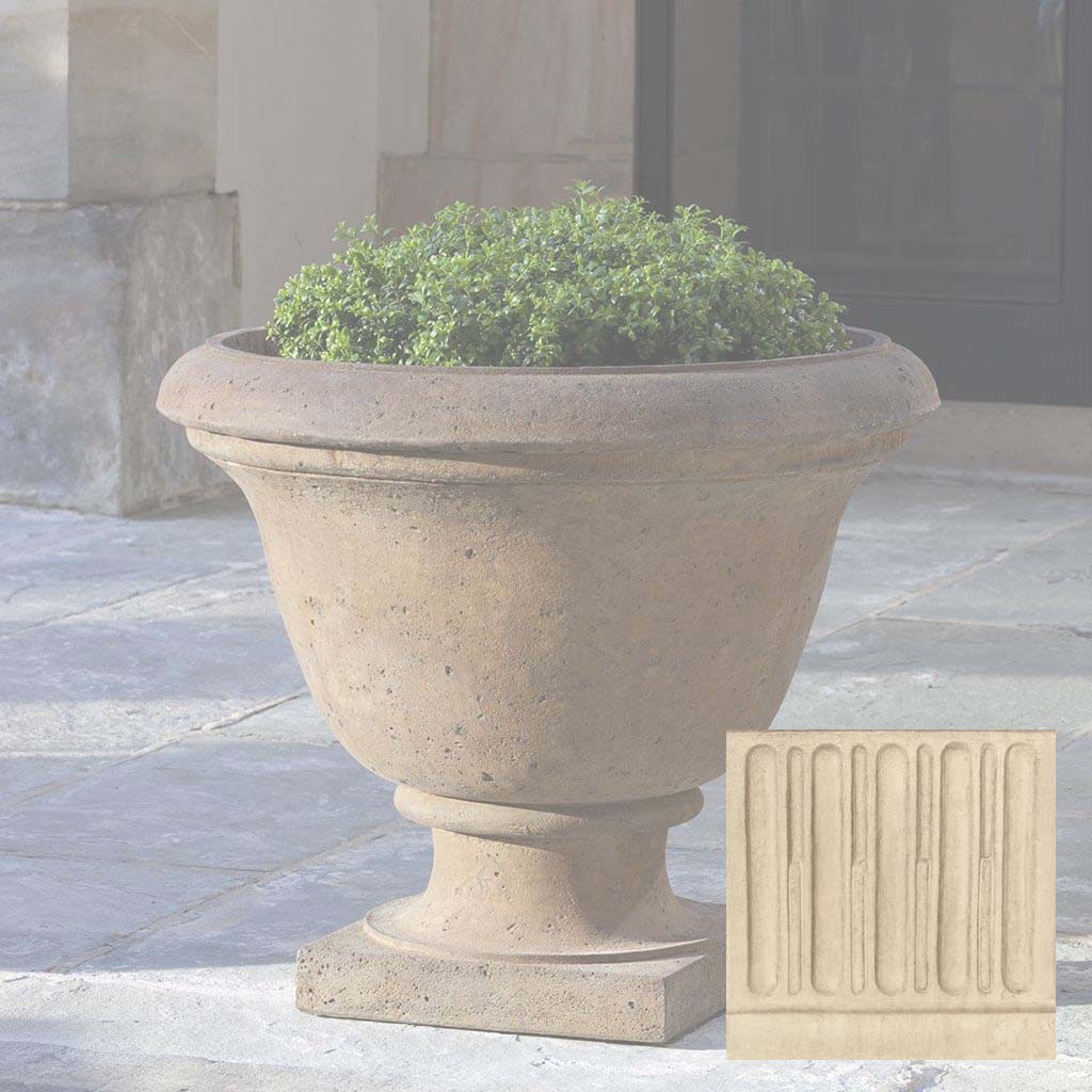 Campania Textured Greenwich Urn - P-553